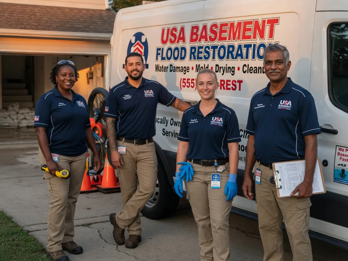 Basement Flood Cleanup company in Freeland, MI
