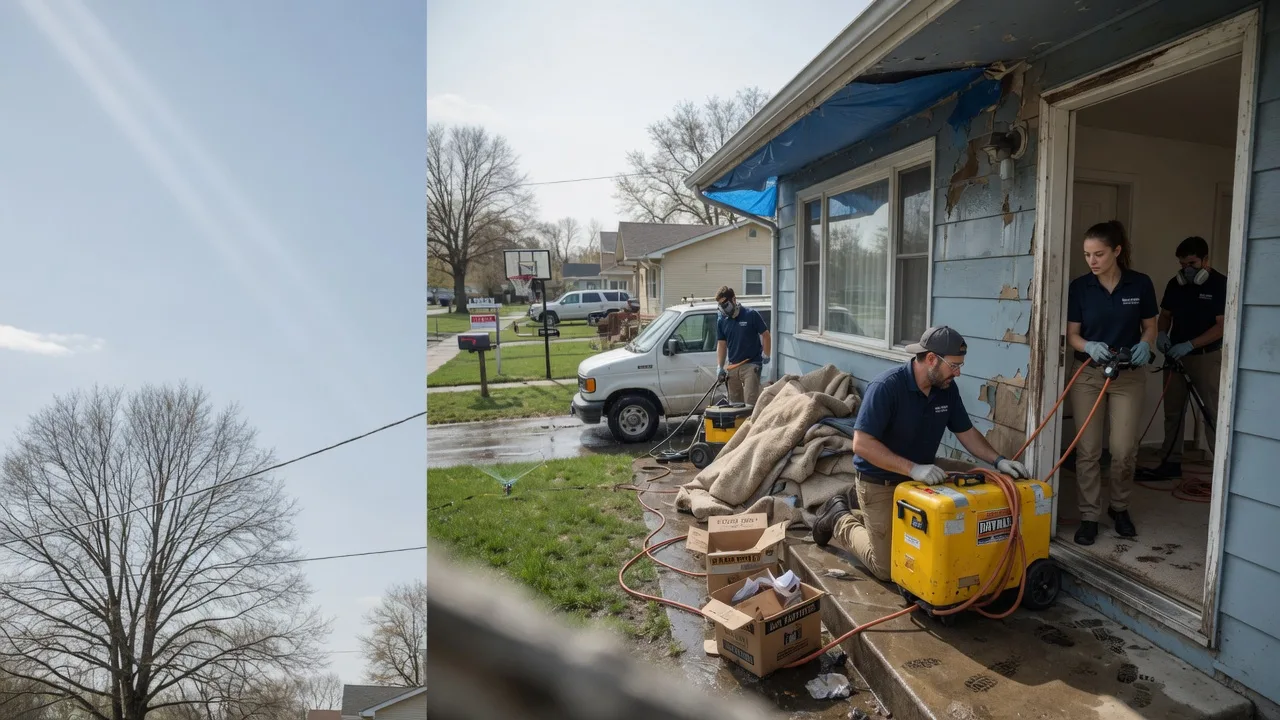 Basement Flood Cleanup in Freeland, MI near me